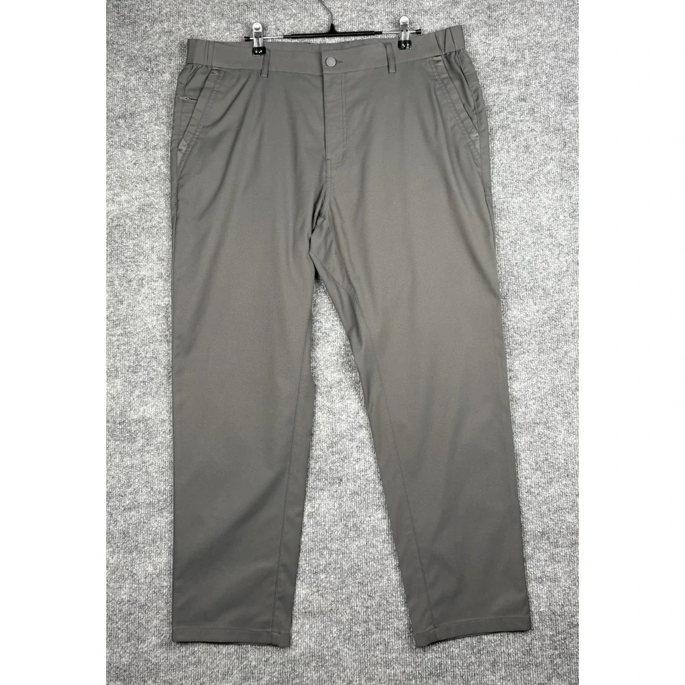 Jack Archer Jetsetter Tech Pants Mens 36x28 Charcoal Performance Travel Stretch